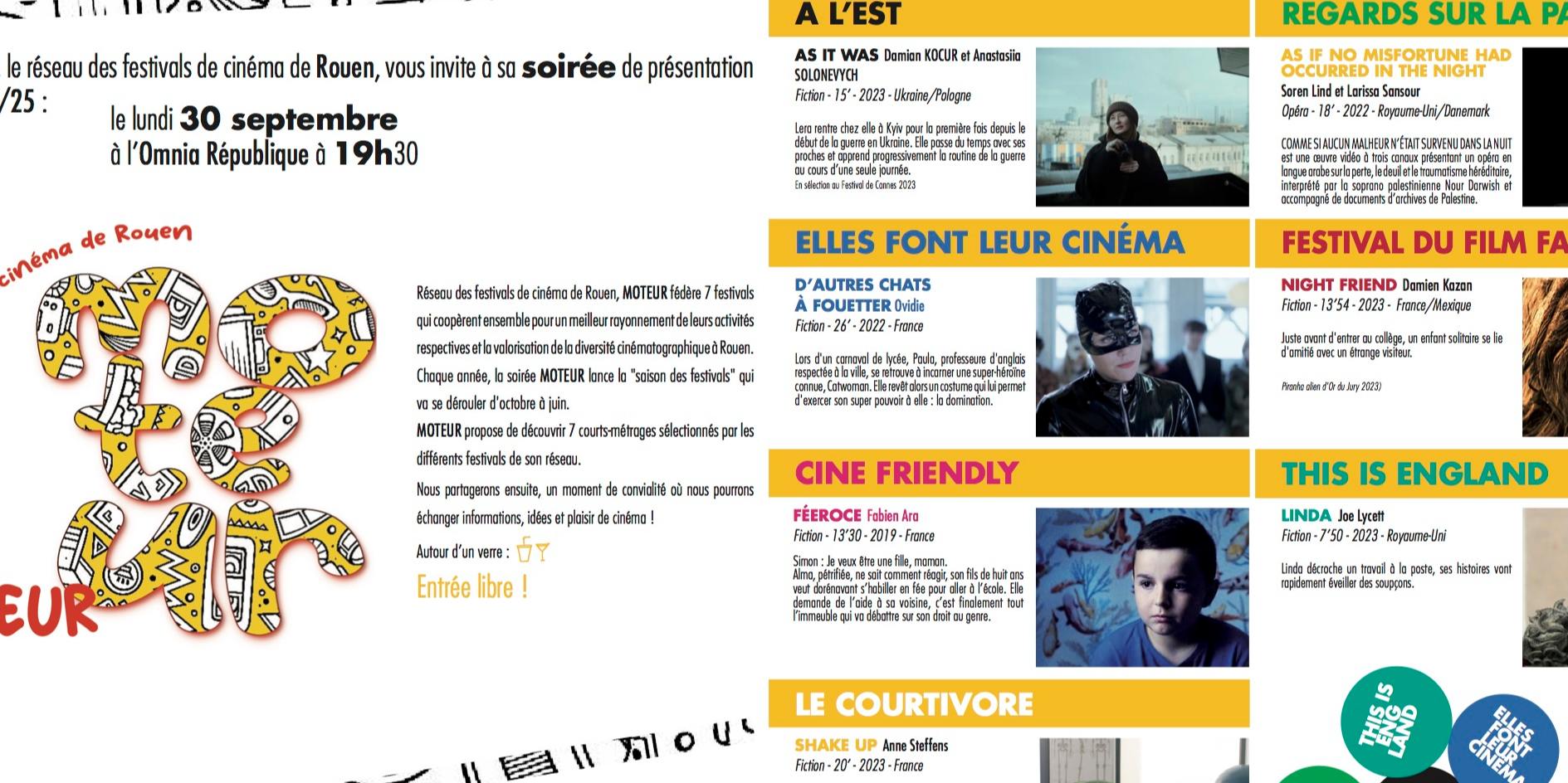 A special screening for all Rouen festivals